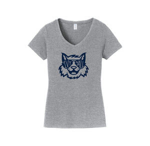 Ivy Hall Elementary Fall 2024 Spirit Wear On Demand-Womens Fan Favorite V-Neck Tee On-Demand