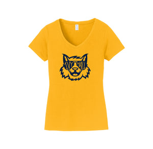 Ivy Hall Elementary Fall 2024 Spirit Wear On Demand-Womens Fan Favorite V-Neck Tee On-Demand