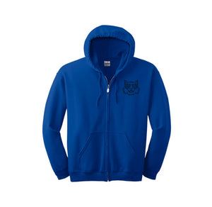 Ivy Hall Elementary Fall-Adult Unisex Full-Zip Hooded Sweatshirt On-Demand