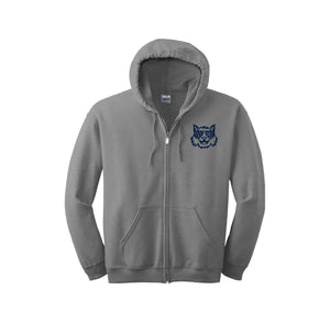 Ivy Hall Elementary Fall-Adult Unisex Full-Zip Hooded Sweatshirt On-Demand