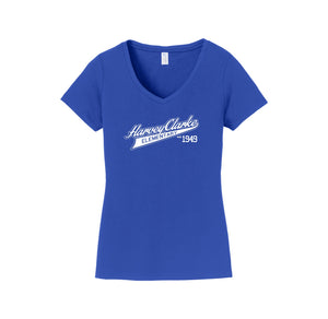 Harvey Clarke-Womens Fan Favorite V-Neck Tee On-Demand