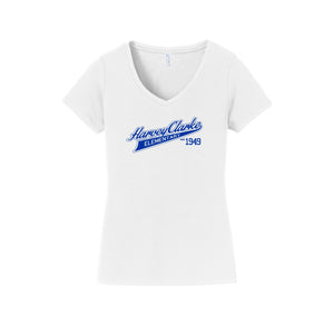 Harvey Clarke-Womens Fan Favorite V-Neck Tee On-Demand