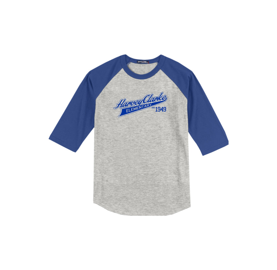 Harvey Clarke-Adult Unisex Baseball Tee On-Demand