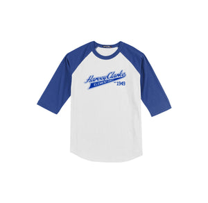 Harvey Clarke-Youth Unisex Baseball Tee On-Demand