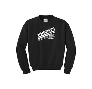 Smythe Academy of Arts & Sciences-Youth Unisex Crewneck Sweatshirt On-Demand Stripe