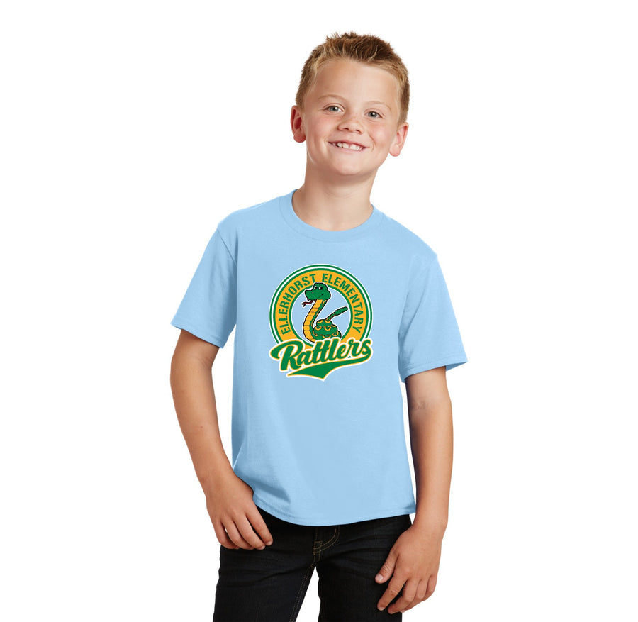 Ellerhorst Elementary-Youth Unisex Fan Favorite Premium Tee Circle