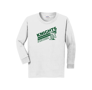 Smythe Academy of Arts & Sciences-Youth Unisex Long Sleeve Tee On-Demand Stripe