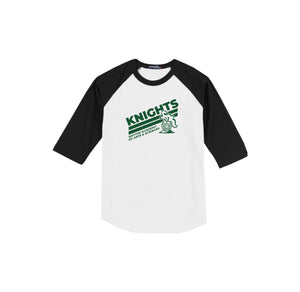 Smythe Academy of Arts & Sciences-Adult Unisex Baseball Tee On-Demand Stripe