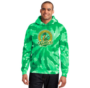 Ellerhorst Elementary-Adult Unisex Tie-Dye Pullover Hooded Sweatshirt Circle