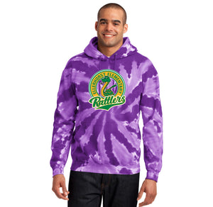 Ellerhorst Elementary-Adult Unisex Tie-Dye Pullover Hooded Sweatshirt Circle