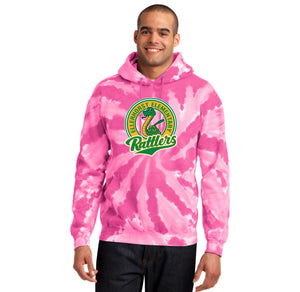 Ellerhorst Elementary-Adult Unisex Tie-Dye Pullover Hooded Sweatshirt Circle