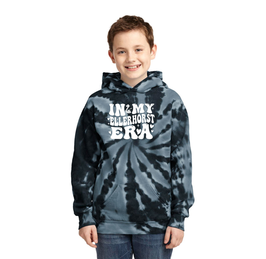 Ellerhorst Elementary-Youth Tie-Dye Pullover Hooded Sweatshirt ERA