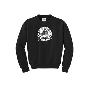 Smythe Academy of Arts & Sciences-Youth Unisex Crewneck Sweatshirt On-Demand Circle