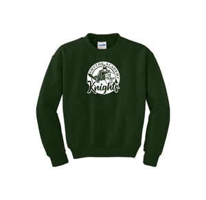 Smythe Academy of Arts & Sciences-Youth Unisex Crewneck Sweatshirt On-Demand Circle