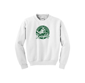 Smythe Academy of Arts & Sciences-Youth Unisex Crewneck Sweatshirt On-Demand Circle