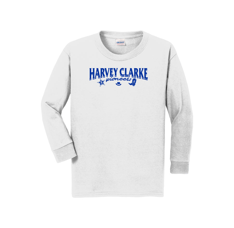 Harvey Clarke-Youth Unisex Long Sleeve Tee On-Demand Pioneer