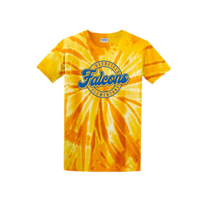 Deerfield STUDENT Spirit Wear-Adult Unisex Tie-Dye Shirt On-Demand Circle