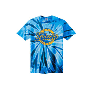 Deerfield STUDENT Spirit Wear-Youth Unisex Tie-Dye Shirt On-Demand Circle