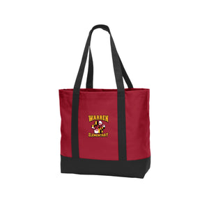 Warren Elementary Spirit Wear 2024-25 On Demand-Port Authority Day Tote On-Demand