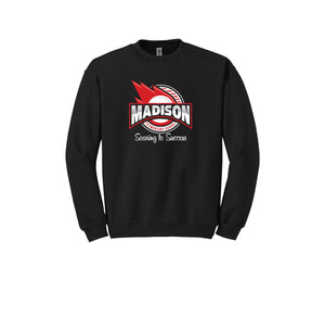 Madison Elementary (Redondo Beach, CA)-Adult Unisex Crewneck Sweatshirt On-Demand