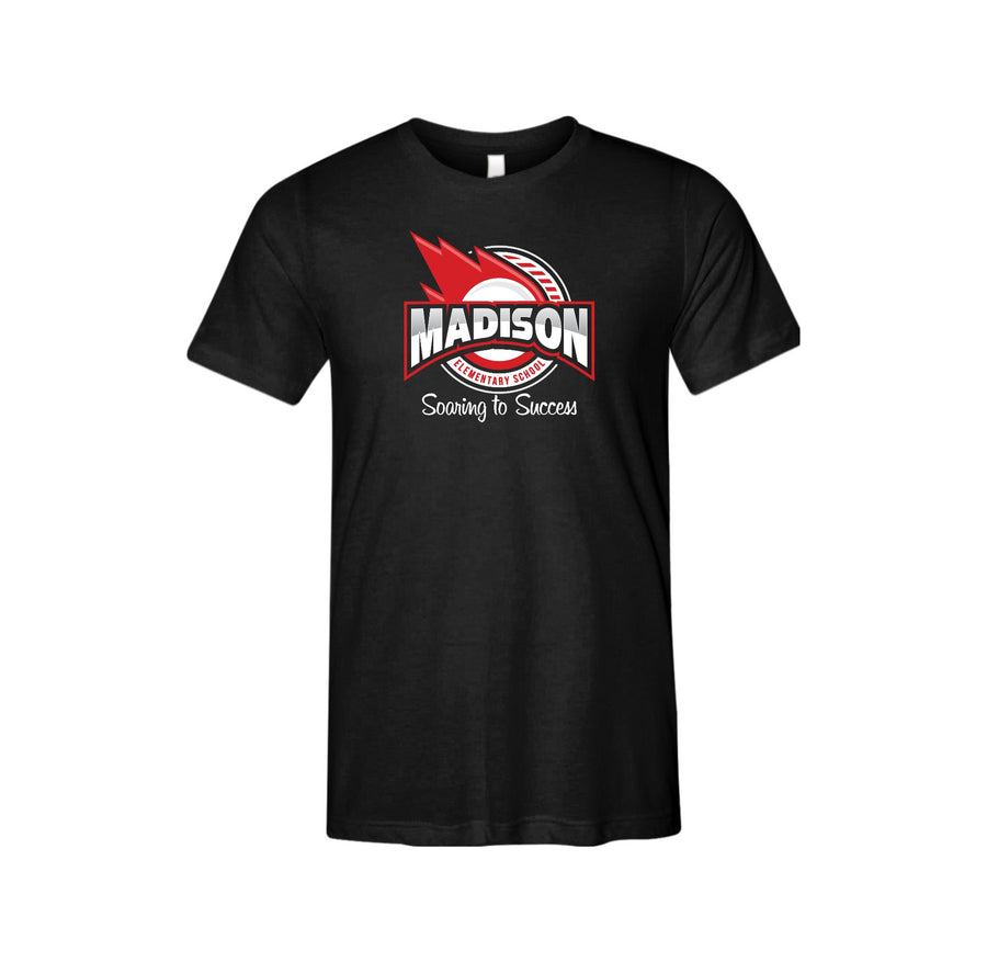 Madison Elementary (Redondo Beach, CA)-Adult Unisex Bella+Canvas Triblend Short Sleeve Tee On-Demand