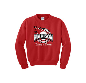 Madison Elementary (Redondo Beach, CA)-Youth Unisex Crewneck Sweatshirt On-Demand