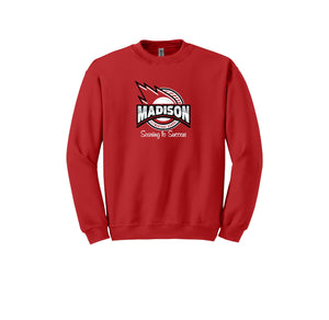 Madison Elementary (Redondo Beach, CA)-Adult Unisex Crewneck Sweatshirt On-Demand