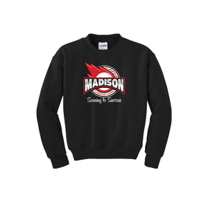 Madison Elementary (Redondo Beach, CA)-Youth Unisex Crewneck Sweatshirt On-Demand