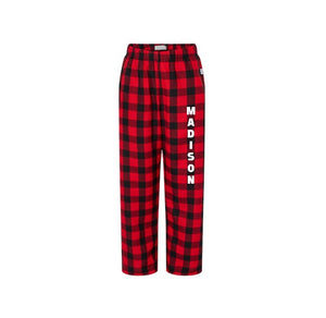 Madison Elementary (Redondo Beach, CA) 2024-25 On Demand-Boxercraft Youth Flannel Pants On-Demand