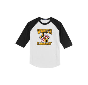 Warren Elm-Youth Unisex Baseball Tee On-Demand