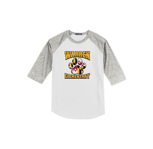 Warren Elm-Youth Unisex Baseball Tee On-Demand