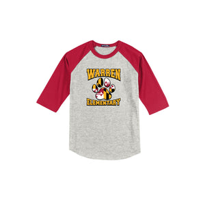 Warren Elm-Youth Unisex Baseball Tee On-Demand