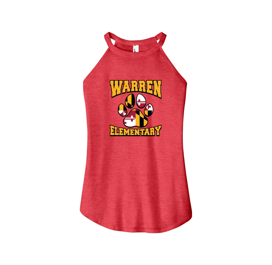 Warren Elm-Womens Premium Perfect Tri Rocker Tank On-Demand