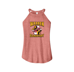 Warren Elm-Womens Premium Perfect Tri Rocker Tank On-Demand