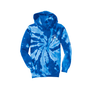 Bel Aire Park  On-Demand-Youth Unisex Tie-Dye Hoodie On-Demand Left Chest