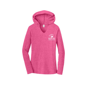 Bel Aire Park  On-Demand-Womens Premium Perfect Tri Long Sleeve Hoodie On-Demand Left Chest