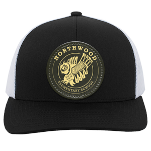 Northwood Elementary Spirit Wear 2024 -2025 On Demand-104C Trucker Snap Back - Circle Patch