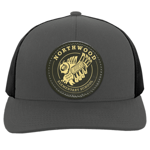 Northwood Elementary Spirit Wear 2024 -2025 On Demand-104C Trucker Snap Back - Circle Patch