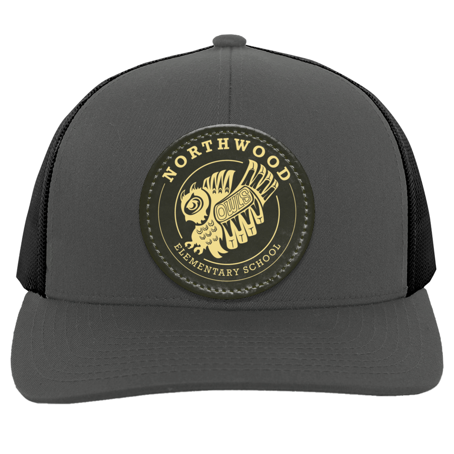 Northwood Elementary Spirit Wear 2024 -2025 On Demand-104C Trucker Snap Back - Circle Patch