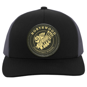 Northwood Elementary Spirit Wear 2024 -2025 On Demand-104C Trucker Snap Back - Circle Patch