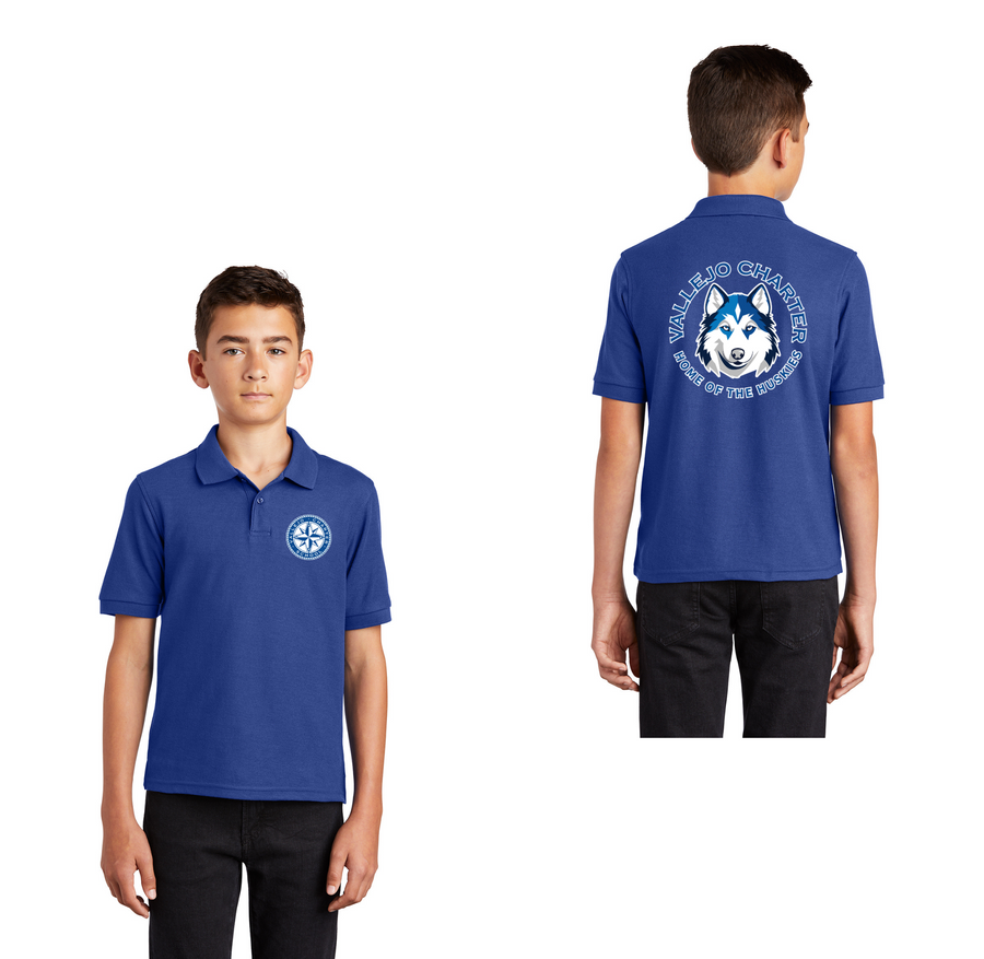 Vallejo Charter-Youth Unisex Polo