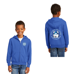 Vallejo Charter-Youth Unisex Full-Zip Hooded Sweatshirt