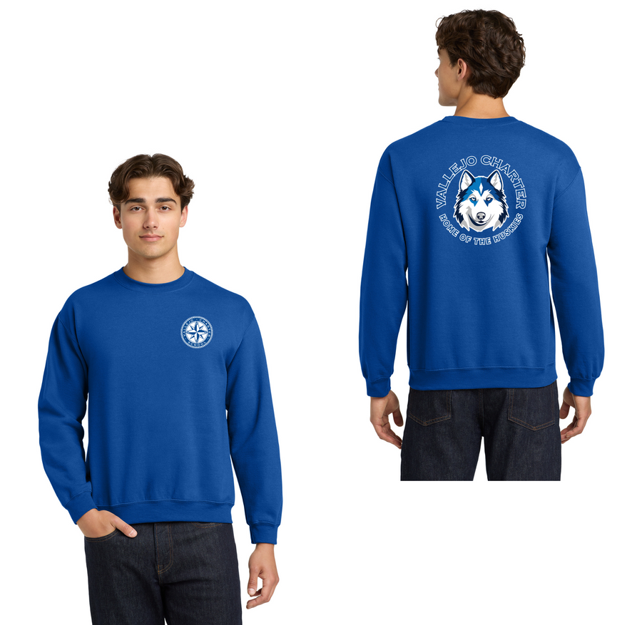 Vallejo Charter-Adult Unisex Crewneck Sweatshirt