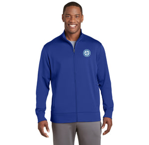 Vallejo Charter-Adult Unisex Sport-Tek Fleece Full-Zip Jacket Left Chest Only