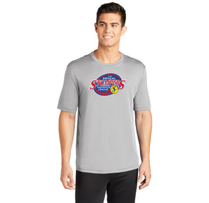 SRVGAL Softball-Adult Unisex Dri-Fit Shirt Red Stompers