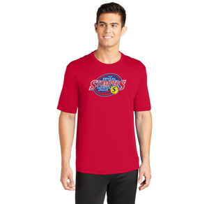 SRVGAL Softball-Adult Unisex Dri-Fit Shirt Red Stompers