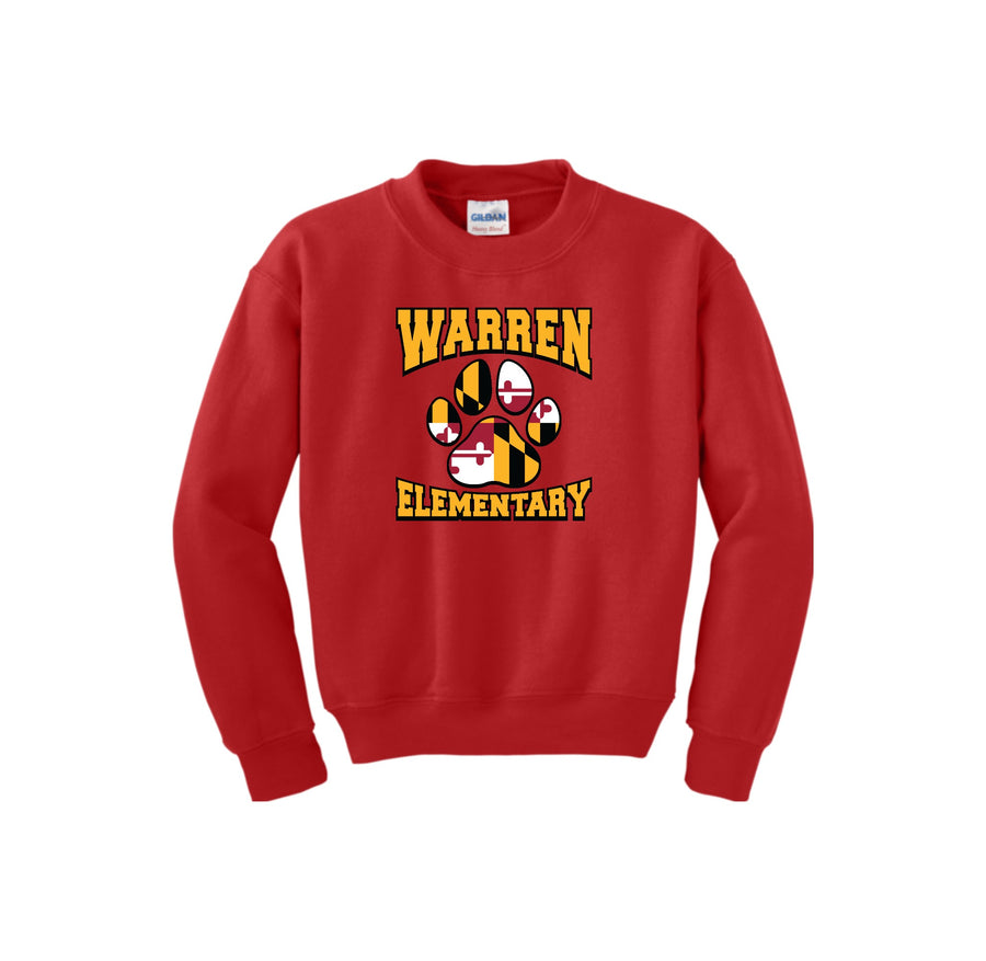 Warren Elm-Youth Unisex Crewneck Sweatshirt On-Demand