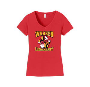 Warren Elm-Womens Fan Favorite V-Neck Tee On-Demand