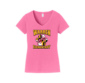 Warren Elm-Womens Fan Favorite V-Neck Tee On-Demand