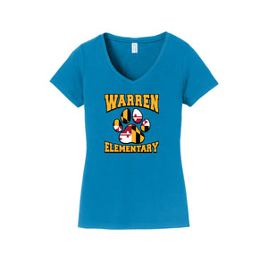 Warren Elm-Womens Fan Favorite V-Neck Tee On-Demand